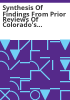 Synthesis_of_findings_from_prior_reviews_of_Colorado_s_model_content_standards