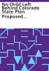No_Child_Left_Behind_Colorado_state_plan_proposed_amendments
