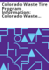 Colorado_Waste_Tire_Program__information