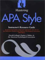 Mastering_APA_style