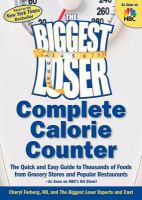 The_Biggest_loser_complete_calorie_counter