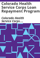 Colorado_Health_Service_Corps_Loan_Repayment_Program