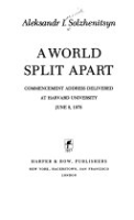 A_world_split_apart