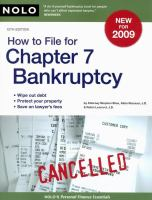 How_to_file_for_Chapter_7_bankruptcy