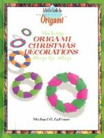 Making_origami_Christmas_Christmas_decorations_step_by_step