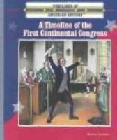 A_Timeline_Of_The_First_Continental_Congress