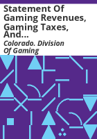 Statement_of_gaming_revenues__gaming_taxes__and_expenditures__unaudited