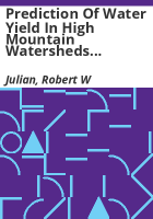 Prediction_of_water_yield_in_high_mountain_watersheds_based_on_physiography