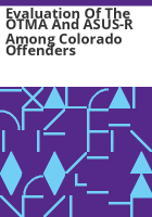 Evaluation_of_the_OTMA_and_ASUS-R_among_Colorado_offenders