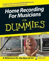 Home_Recording_for_Musicians_for_Dummies