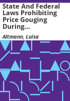 State_and_federal_laws_prohibiting_price_gouging_during_declared_emergencies