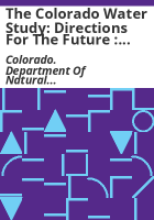 The_Colorado_water_study