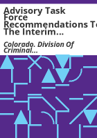 Advisory_Task_Force_recommendations_to_the_Interim_Committee_on_the_Study_of_the_Treatment_of_Persons_with_Mental_Illness_in_the_Criminal_Justice_System
