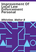 Improvement_of_local_law_enforcement_personal