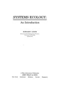 Systems_ecology___an_introduction