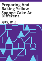 Preparing_and_baking_yellow_sponge_cake_at_different_altitudes