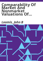 Comparability_of_market_and_nonmarket_valuations_of_forest_and_rangeland_outputs